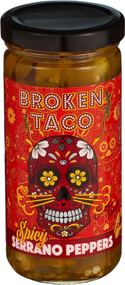 BROKEN TACO SERRANO SPICY