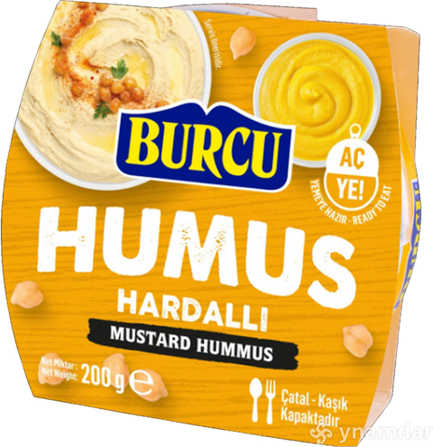 BURCU HUMMUS WITH MUSTARD