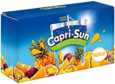 CAPRI-SUN TROPICAL 10PK