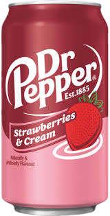 DR PEPPER STRAWBERRIES & CREAM 355ML