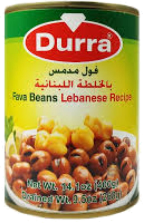 DURRA FAVA BEANS (LEBANESE STYLE)