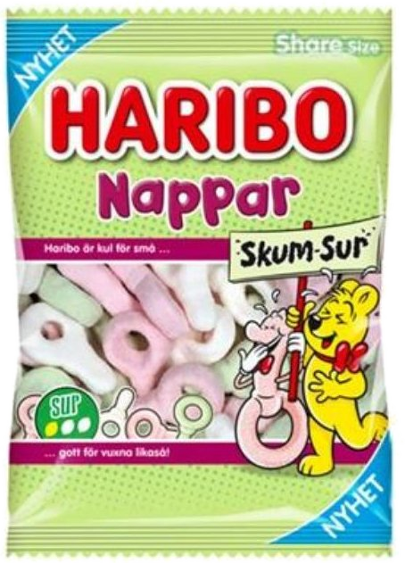 HARIBO NAPPAR SUR POCKET SIZE