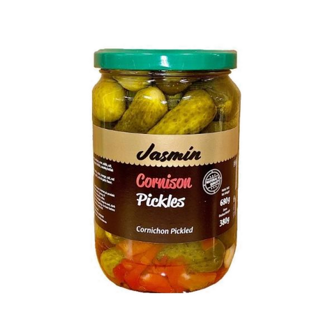 Jasmin Cornichon Pickles 680g