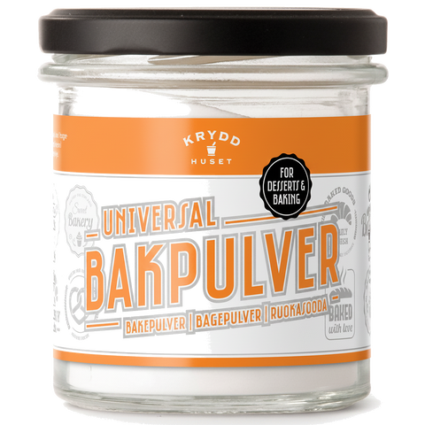 Kryddhuset Bakepulver Glass 250g