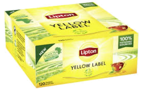 LIPTON YELLOW LABEL 100 BAGS 200G