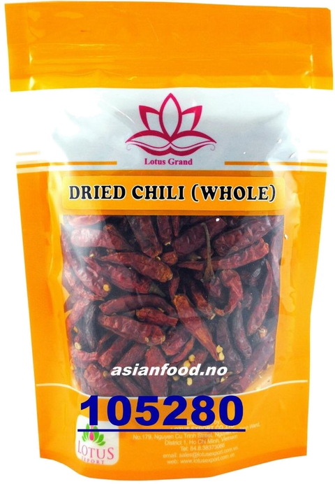 LOTUS DRIED CHILI (WHOLE)