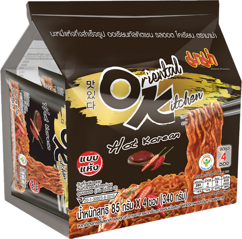 MAMA INSTANT HOT KOREAN 4-PACK