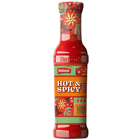 National Hot & Spicy Saus 300g