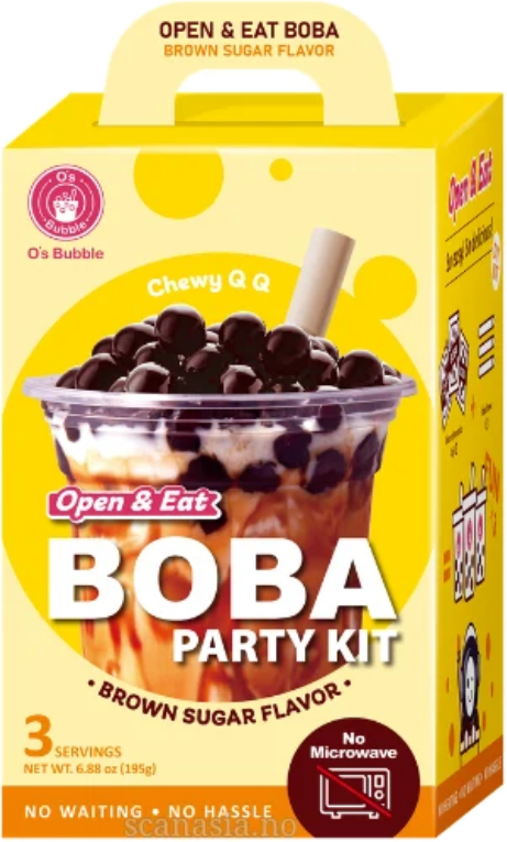 O'S BUBBLE BOBA KIT BROWN SUGAR