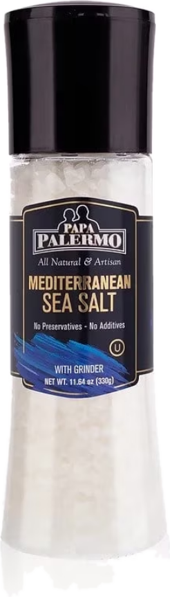 PAPA PALERMO MEDITERRANEAN SEA SALT