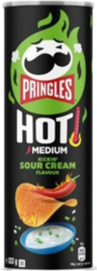 PRINGLES HOT KICKIN SOUR