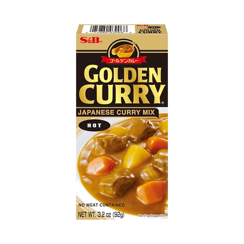 S&B Golden Curry Hot 92g