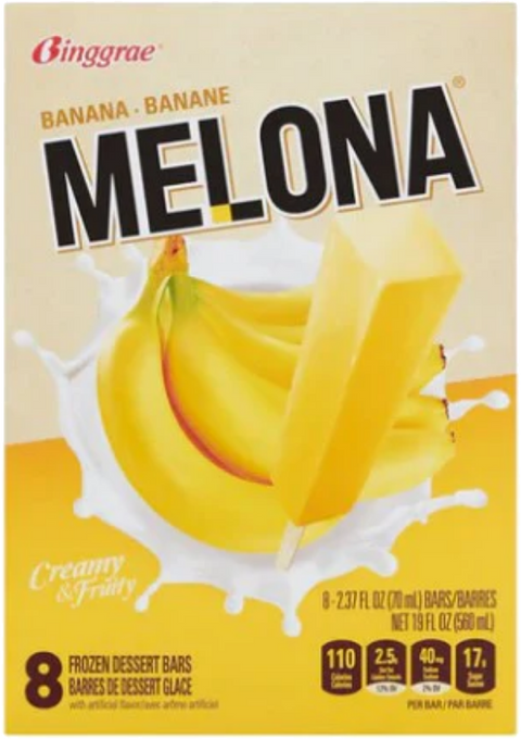 Binggrae Melona Banana 8-pack 560g