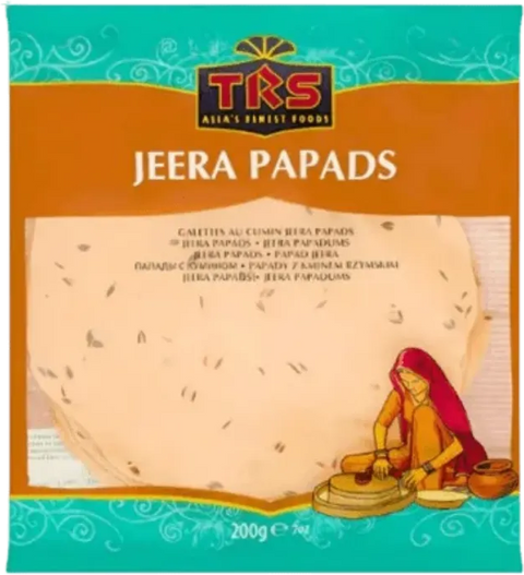 TRS Jeera Papadum 200g