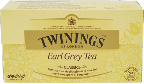 Twinings Earl Grey Te 12x25 poser