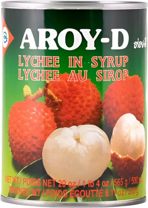 Aroy-D Lychee i Sirup 565g