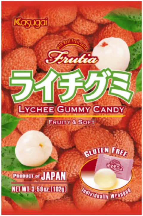Kasugai Lychee Gummy 107g