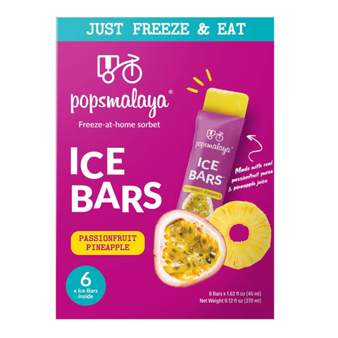 Pops Malaya Ice Bar Passion Pineapple 270ml