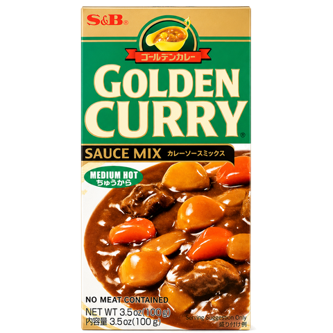 S&B Golden Curry Medium 92g
