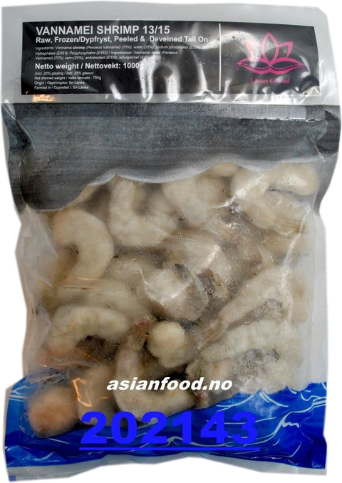 LOTUS VANNAMEI SHRIMP 13/15