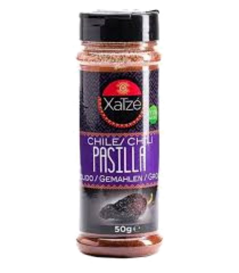 XATZE CHILE PASILLA MOLIDO 50G